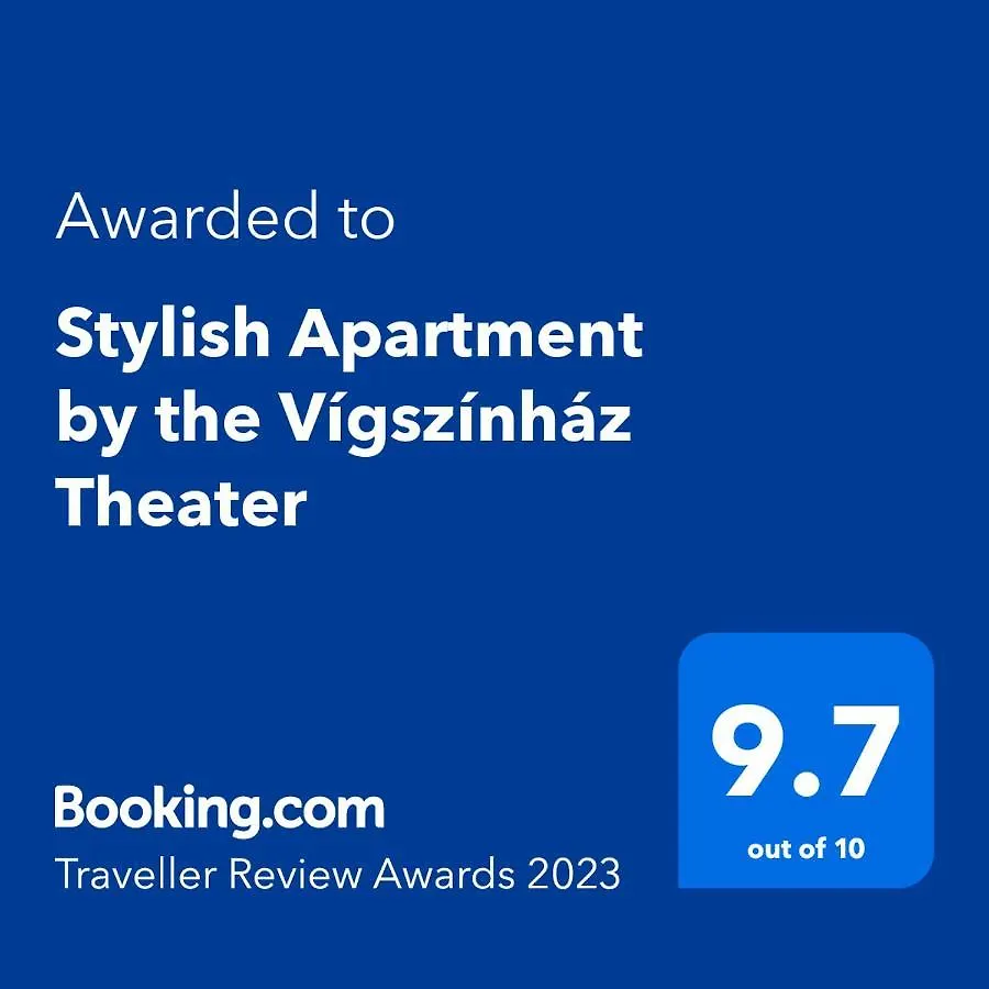 Stylish Apartment By The Vigszinhaz Theater Budapest 0*,